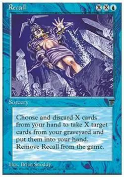 MRM ENGLISH Recall - Rappel MTG Magic CHR - Image 1