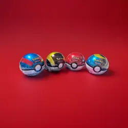 Lot of (4) Pokemon TCG PokeBall Tins D25 - 12 Booster Packs SEALED 🔥🔥 - Image 1