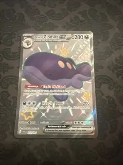 Paldean Clodsire ex 219/091 Shiny Ultra Rare Paldea Fates Pokemon TCG - Image 1