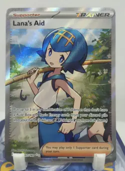 Lana's Aid 207/167 Twilight Masquerade Pokemon NM/M Unplayed Pack Fresh - Image 1