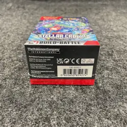 POKEMON TCG: Scarlet & Violet Stellar Crown Build & Battle Box, Sealed, Wear - Image 5