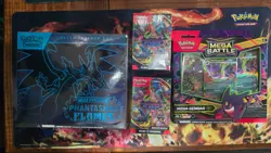 Pokemon Phantasmal Flames Elite Trainer Box, 2 Booster Bundles, and Gengar MBD - Image 1