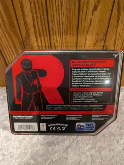 Pokemon TCG - Team Rocket - Mewtwo EX Tin - New Sealed 2025 - Pokemon Mewtwo Ex - Image 2
