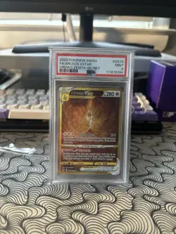 2023 POKEMON SWORD AND SHIELD CROWN ZENITH | SECRETFULL ART/ARCEUS VSTAR GG70 - Image 1