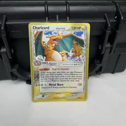 Pokemon TCG Charizard (Delta Species) 4/100 Crystal Guardians Holo HP - Image 1