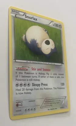Snorlax 58/83 Regular XY: Generations Pokemon TCG LP - Image 3