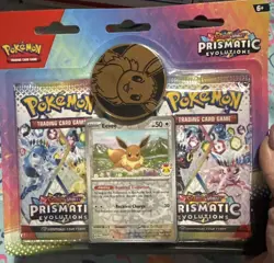 Pokemon TCG: Prismatic Evolutions: 2 pack Blister [Eevee] BRAND New-Sealed! - Image 2