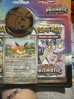 Pokemon TCG: Prismatic Evolutions: 2 pack Blister [Eevee] BRAND New-Sealed! - Image 5