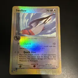 Pokemon Swellow 45/97 Reverse Holo Ex Dragon NM - Image 1