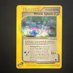Miracle Sphere Beta 130/144 Skyridge Regular Pokemon S216 - Image 1
