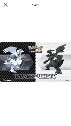 Pokemon Black and White Gen v5 Playmat Ultra Pro GAMING SUPPLY BRAND NEW - Image 1