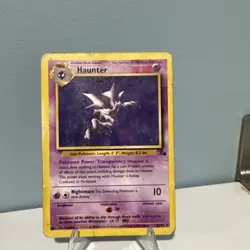 Haunter 21/62 - Rare - Pokemon TCG - Fossil - LP - Image 1
