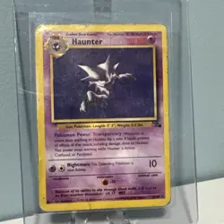 Haunter 21/62 - Rare - Pokemon TCG - Fossil - LP - Image 3