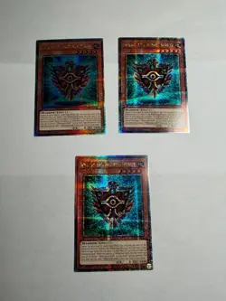 3x Shield of the Millennium Dynasty INFO-EN003 QCR 1st Edition NM Yugioh - Image 1
