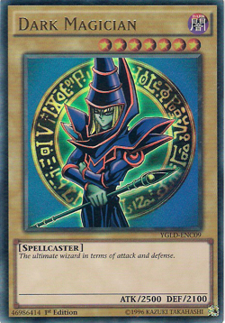 Dark Magician - YGLD-ENC09 1st Ed Ultra Rare NM - Yugioh - Image 1
