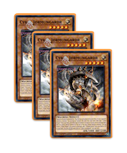 Yugioh! Cyber Jormungardr ALIN-EN026 (C) 1st Ed 3x "Cyber Dragon Support" - Image 1