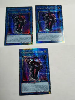 3x Fiendsmith's Requiem INFO-EN046 QCR 1st Edition NM Yugioh - Image 1