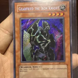Yu-Gi-Oh! Gearfried the Iron Knight Secret Rare 2003 Collectors Tin BPT-012 - Image 3