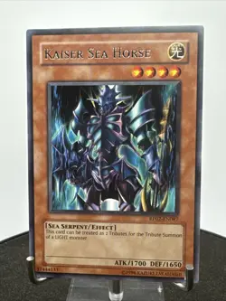 YU-GI-OH KAISER SEA HORSE SILVER RARE NM/MINT RP02-EN087 - Image 2