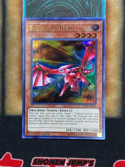 Yugioh Y - Dragon Head LCKC-EN006 Ultra Rare 1st Ed NM - Image 1