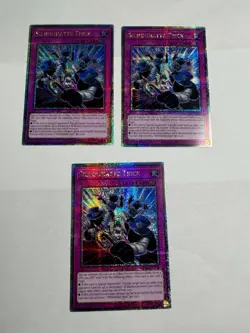 3x Silhouhatte Trick INFO-EN079 QCR 1st Edition NM Yugioh - Image 1