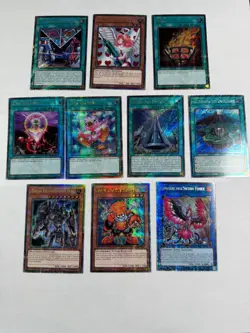10x ITALIAN RA03 QCR Platinum Lot Junk Synchron One For One Edison Yugioh - Image 1