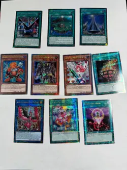 10x GERMAN RA03 QCR Platinum Lot Junk Synchron One For One Edison Yugioh - Image 1