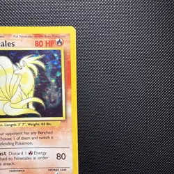 1999 Pokemon TCG Ninetales Holo Rare Card Base Set 12/102 WOTC Vintage - Image 3