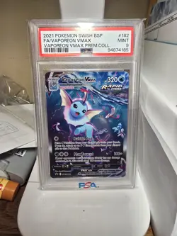 Vaporeon VMAX SWSH182 SWSH: Sword & Shield Promo Cards Holo - Image 3