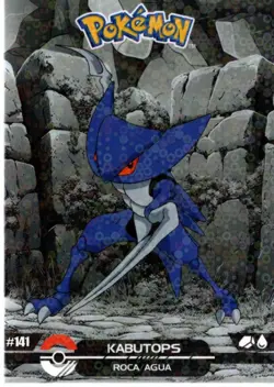 Pokemon Crystal Card Collection Shadow Dark #141 Kabutops - Image 1