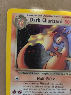 Dark Charizard - 4/82 Holo Rare - Team Rocket Pokemon TCG Card Vintage - Image 5