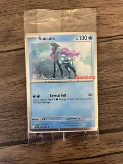 Suicune 026/094 GameStop Stamped Promo Card Sealed - Image 1