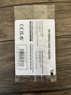 Suicune 026/094 GameStop Stamped Promo Card Sealed - Image 2