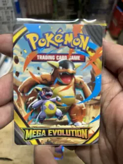 Pokemon TCG Mega Evolution Trainer Tips Art Card MEGA KANGASKHAN - Image 1