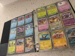 pokemon card binder collection lot english - Image 1