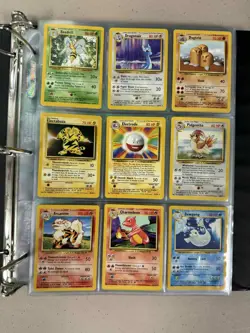 1999 POKEMON BASE SET + JUNGLE + FOSSIL INCOMPLETE SETS (NO HOLOS) 178 CARDS BW1 - Image 1