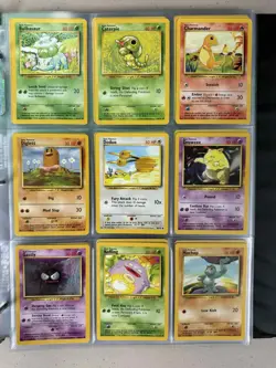 1999 POKEMON BASE SET + JUNGLE + FOSSIL INCOMPLETE SETS (NO HOLOS) 178 CARDS BW1 - Image 2