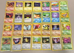2000 Pokemon TCG (x28 LOT) Team Rocket Cards Common Rare Unlimited BW7 - Image 1