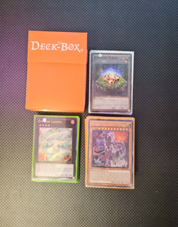 Yugioh Complete Dinosaur Dino 60 Card Deck Light Play Sleved With Box - Image 1