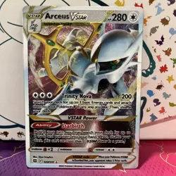 Arceus VSTAR - (Metal Card) 123/172 Miscellaneous Cards & Products Holo - Image 1