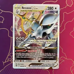 Arceus VSTAR - (Metal Card) 123/172 Miscellaneous Cards & Products Holo - Image 2