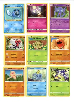 Pokemon Error Cards from Sword & Shield Sun & Moon Miscut Crimp Holo Bleed - Image 3