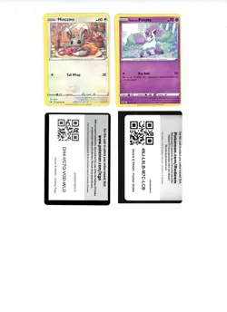 Pokemon Error Cards from Sword & Shield Sun & Moon Miscut Crimp Holo Bleed - Image 5