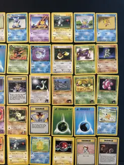 50 Card Vintage Pokemon Card Lot Base Set 2, Rocket, Gym, Legendary Collection - Image 5