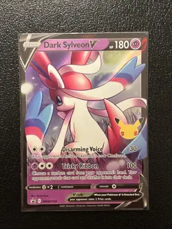 Dark Sylveon V SWSH134 SWSH: Sword & Shield Promo Cards Holo - Image 1