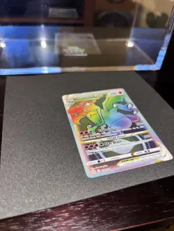 Pokemon TCG Charizard VSTAR Rainbow Secret Rare Card Brilliant Stars 174/172 - Image 3