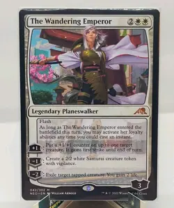 The Wandering Emperor Kamigawa: Neon Dynasty MTG Card NM - FREE SHIPPING! - Image 1
