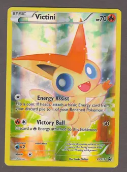 Victini XY117 Black Star Promo - Full Art - Pokemon Card XY 2016 NM - Image 1