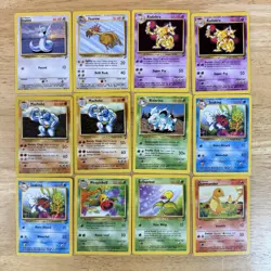 Vintage Pokemon Base Set 2 Lot of 79 Cards WOTC 1999 Wizards Commons Uncommons - Image 5