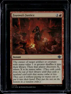 Zoyowa's Justice 173 Foil NM - MTG Magic the Gathering - Image 1